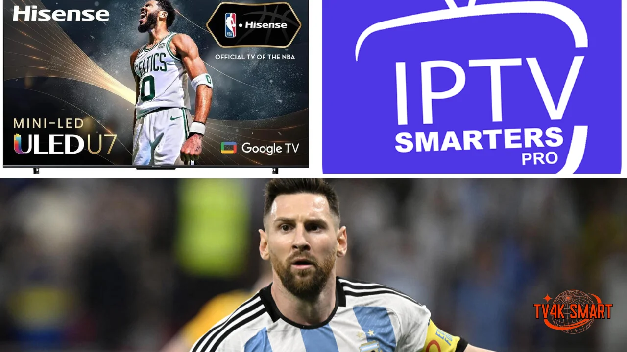 شرح تحميل وتركيب iptv smarters pro للتلفزيون هايسنس